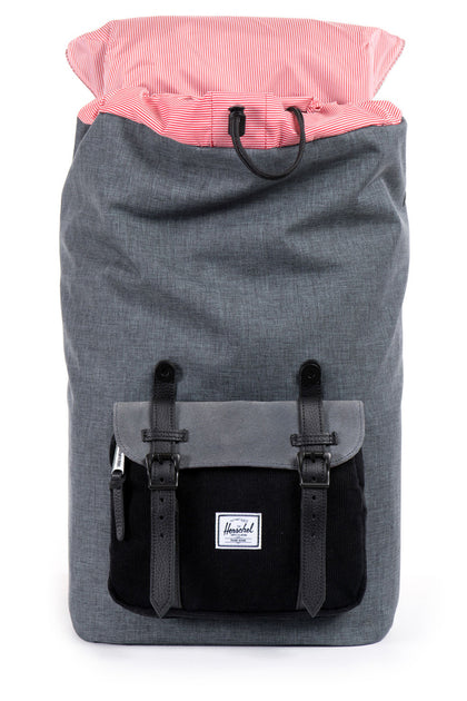 Little America Crosshatch Charcoal/black