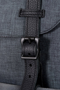 Little America Crosshatch Charcoal/black