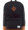 Heritage Suede Backpack Black/brown