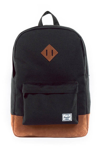 Heritage Suede Backpack Black/brown