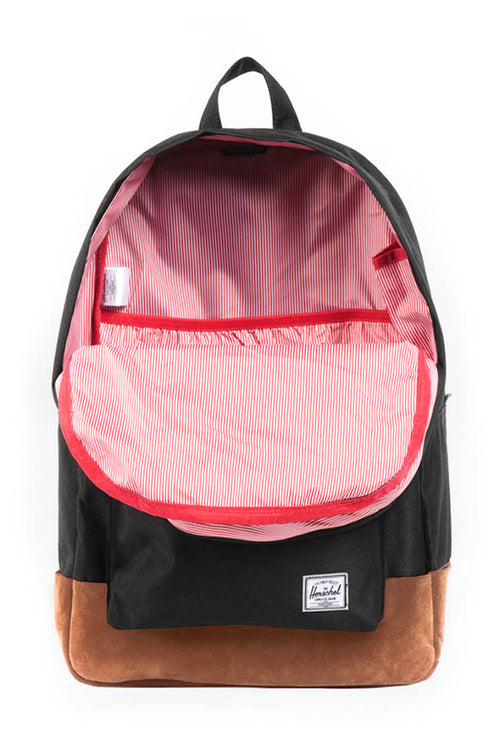 Heritage Suede Backpack Black/brown