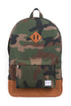 Heritage Suede Backpack Camo/brown