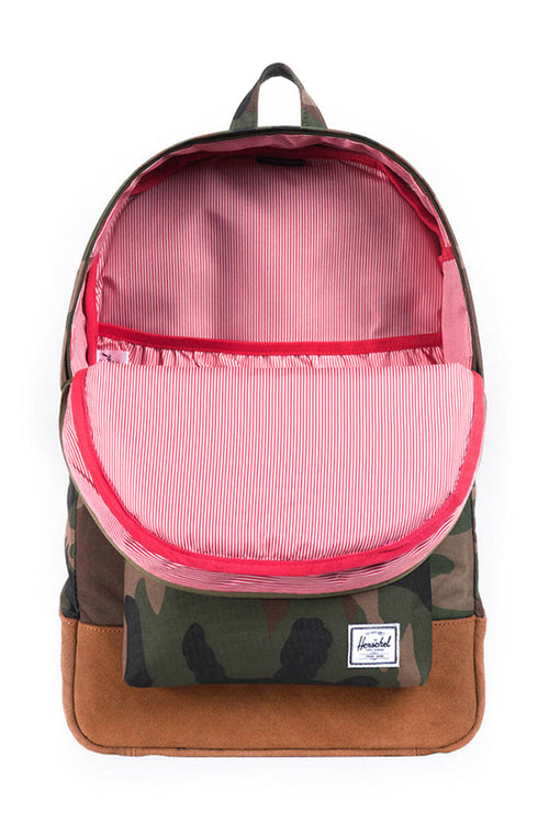 Heritage Suede Backpack Camo/brown