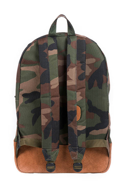 Heritage Suede Backpack Camo/brown
