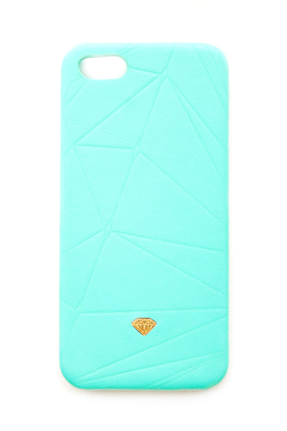 Iphone Case Leather Blue