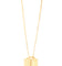 Scapular Necklace Gold
