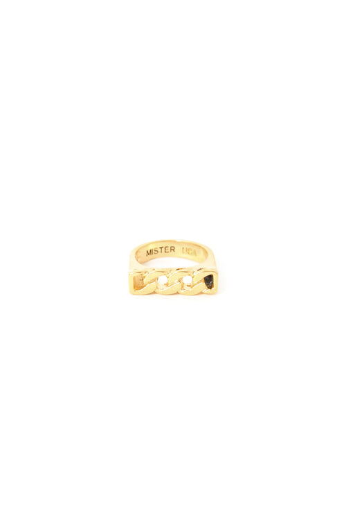 MR Curb Ring Gold