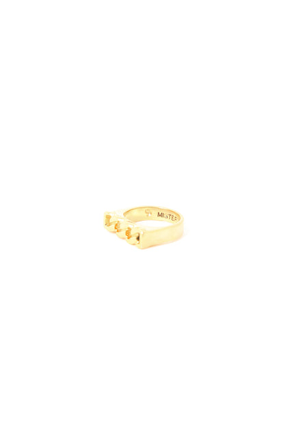 MR Curb Ring Gold