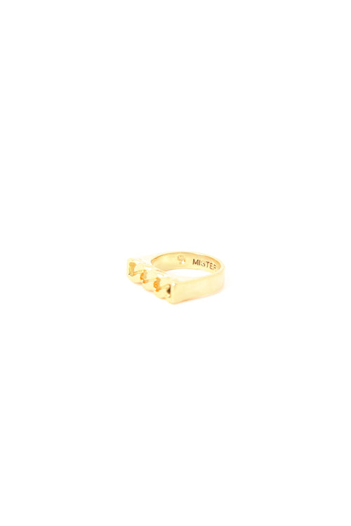 MR Curb Ring Gold