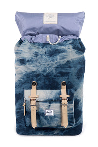 Little America Canvas 2 Blue Acidwash/w