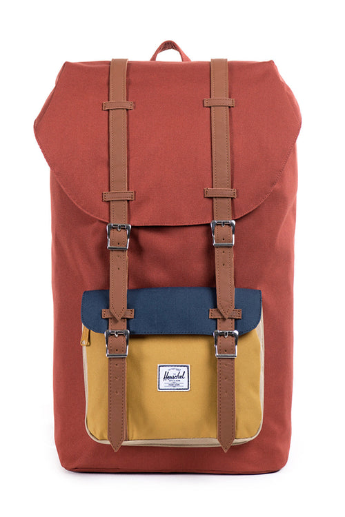 Little America Backpack 3 Rust/yellow/nav