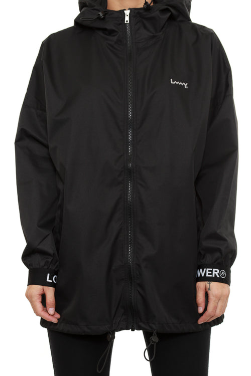 Womens Oversized Sport Jacket Black