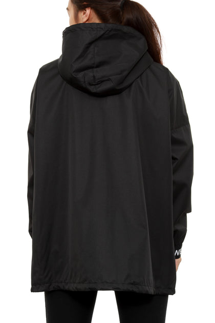 Womens Oversized Sport Jacket Black