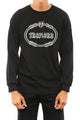Crest Logo Longsleeve Tee Black