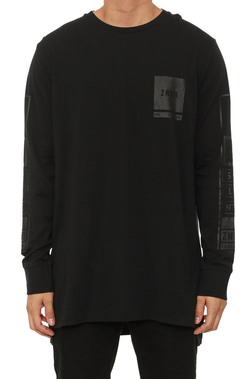 Vertigo Flintlock Long Sleeve Tee Black/black
