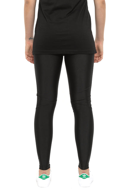 Reflective Dots Womens Tights Black