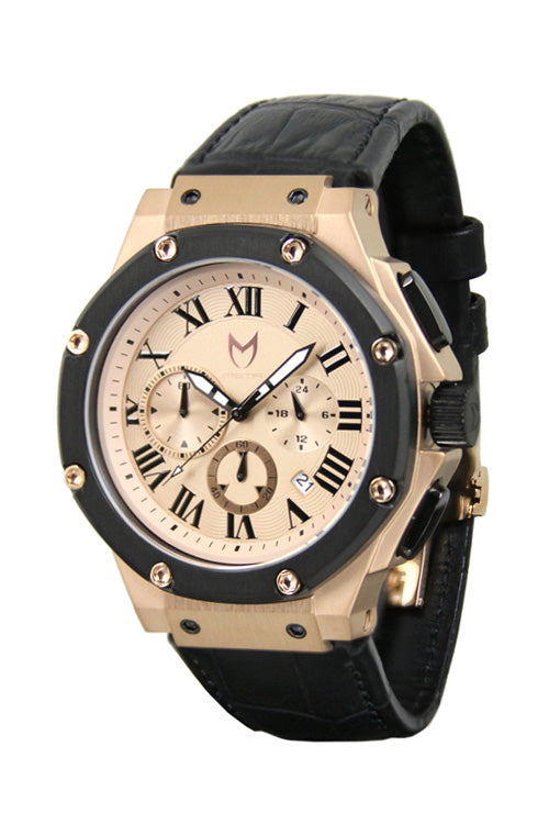 Ambassador Croc Band Black/gold