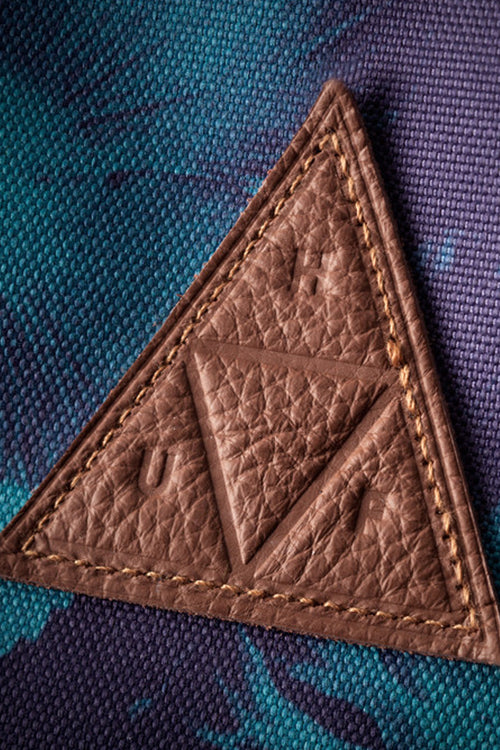 Floral Duffle Bag Navy