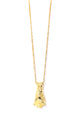 Bat Necklace Gold
