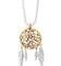 Dream Catcher Necklace Silver/gold