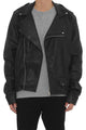 Denim Biker Jacket Black Wax