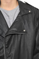 Denim Biker Jacket Black Wax