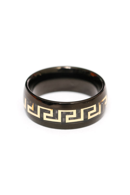 Patron Ring Black/gold