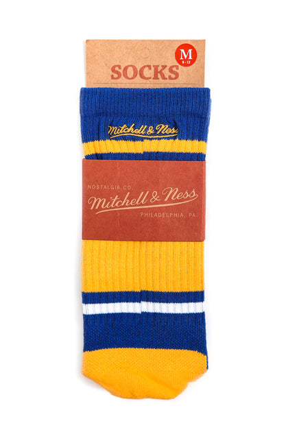 Mitchell & Ness Tube Sock Blue/yellow/whi