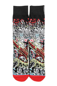 Jason Jesse Poseidon Sock Black