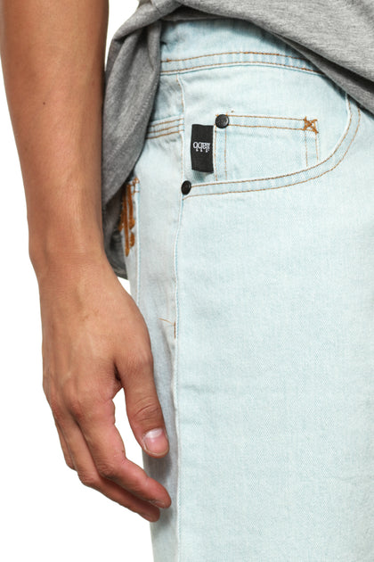 Capsize Short Slim Straight Light Blue