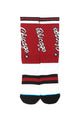 Bulls NBA Crew Sock White