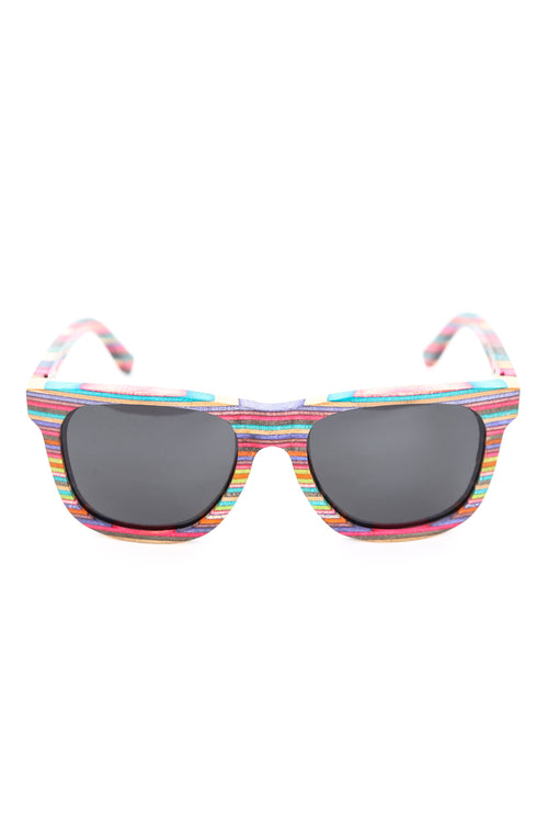 Recycled Deck Sunnies Orange/tan/blac