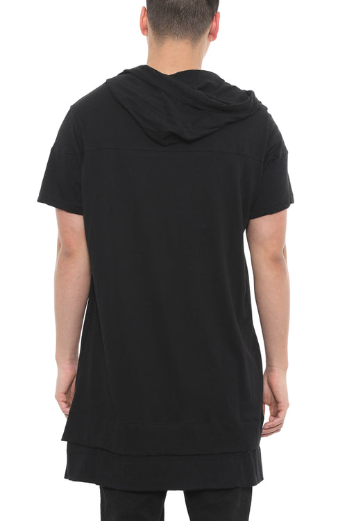 Essential Layered Hood Black/charcoal