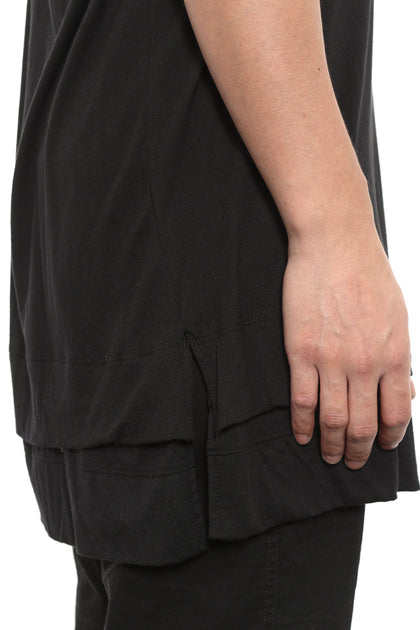 Essential Layered Hood Black/charcoal