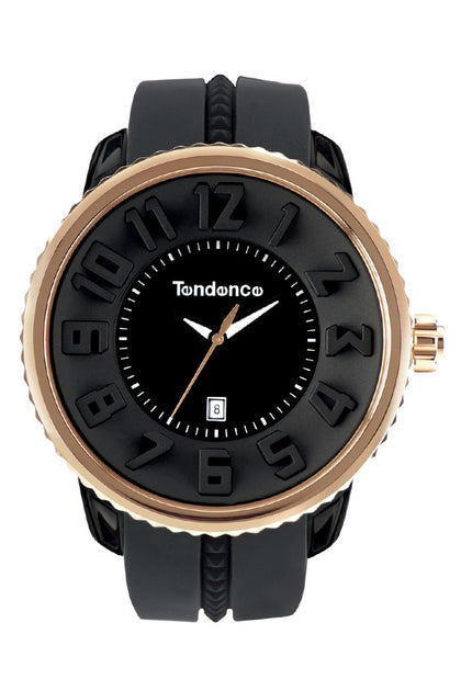 Gulliver Round 3H Black/rose Gold