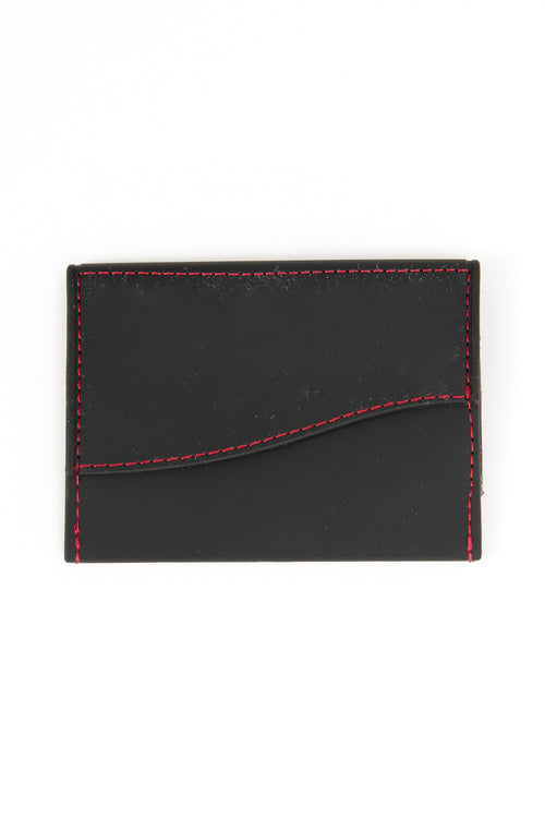 Rubber Card Wallet Black